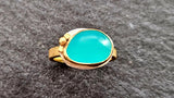 Amazonite 14k Gold Ring