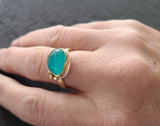 Amazonite 14k Gold Ring